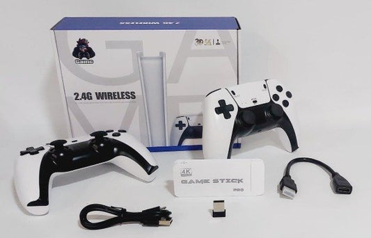 Consola Retro 4K con 20,000 Juegos Clásicos y 2 Joysticks Inalámbricos